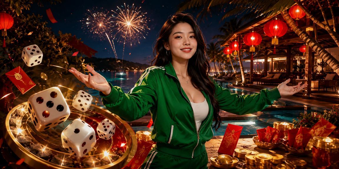Xúc xắc Tài Xỉu lung linh dưới ánh đèn lồng tại Phú Quốc – không khí casino đêm nhiệt đới